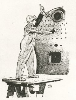 Abb. 152: Schürzenhose für Industriearbeiterinnen, 1917